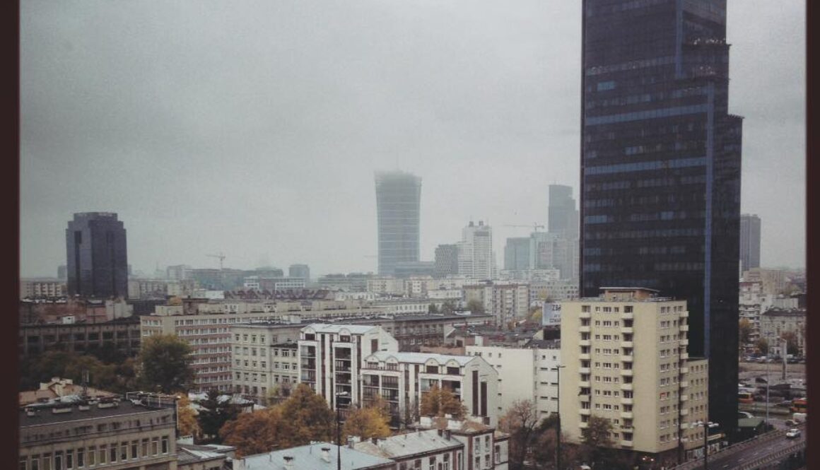 Warsaw Poland grey