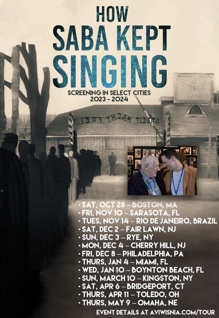 How Saba Kept Singing screening tour 2023-2024 cities