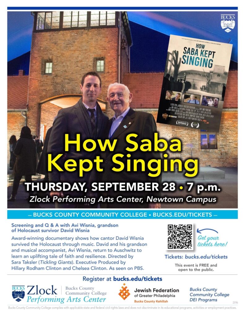BCCC Poster How Saba Kept Singing Sept2023 JPG