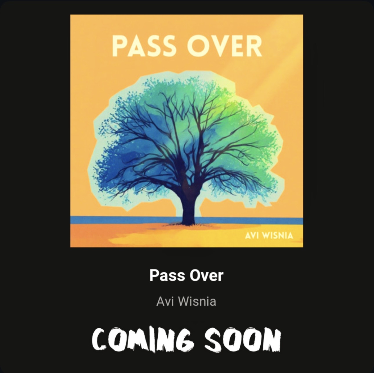 Pass Over single release COMING SOON