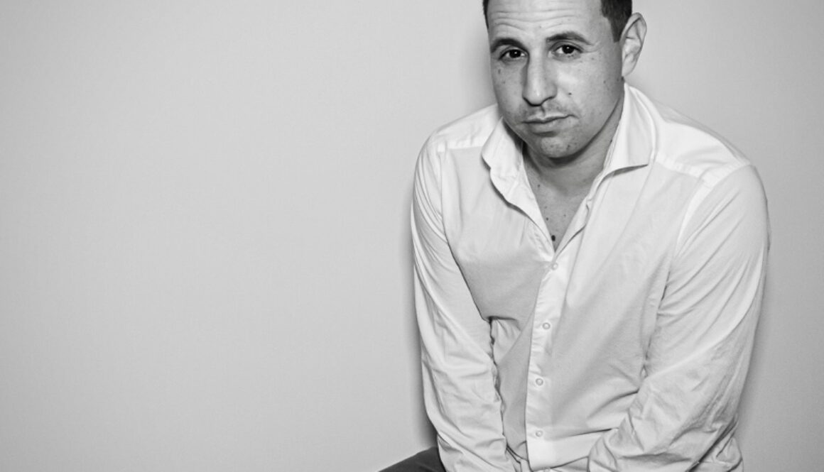 Avi Wisnia bw portrait 65 by Derek Brad